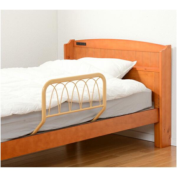 ベッドガード 柵 転落防止 手すり 布団 落下防止 ベビー 赤ちゃん 子供 フェンス おしゃれ 介護 手摺り 約 幅60×奥行43×高さ37cm