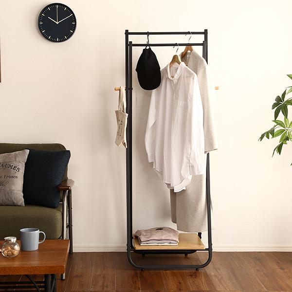 ハンガーラック 頑丈 丈夫 洋服掛け パイプ ハンガー ポール コート クローゼット 省スペース スリム ヴィンテージ アイアン 一人暮らし コンパクト Kag Navio 通販 Yahoo ショッピング