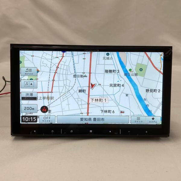 楽ナビ カロッツェリア AVIC-RQ721 2024年5月版 9V型HD/TV/DVD/CD