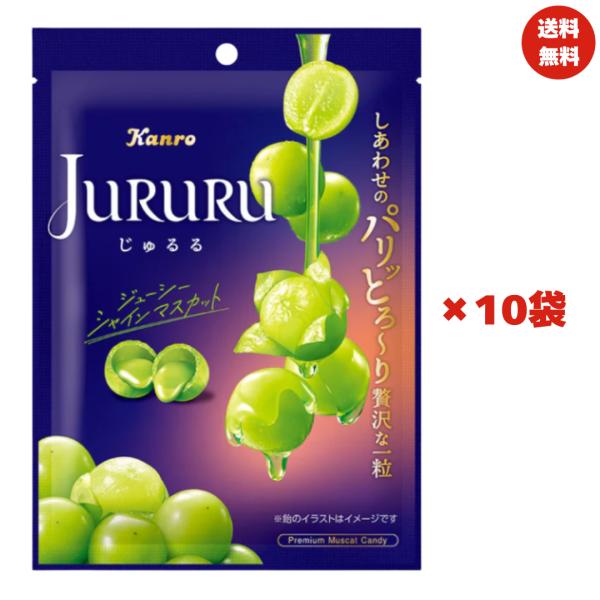 じゅるる ジューシーシャインマスカット 100セット袋. じゅるる シャインマスカット (10袋セット) シャインマスカット果汁 個