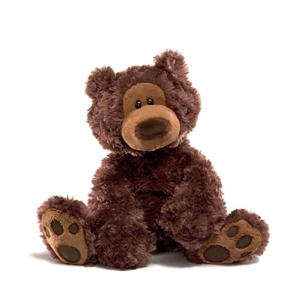 GUND テディベア ぬいぐるみ フィルビン チョコベア : サファリ