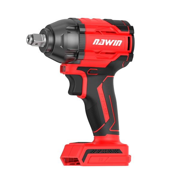 ナウィン　NA-20DLBS　インパクトレンチ　中古品　バッテリ20V 4.0Ah二個/充電器/ソケット多数/ケース付き　【ハンズクラフト宜野湾店】 ナウィン 20V充電式インパクトレンチ コードレス ブラシレスモーター