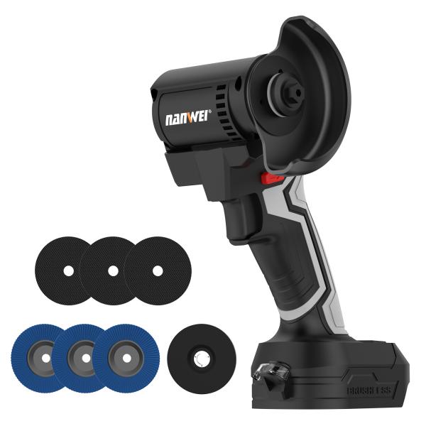 3インチ式ミニグラインダー充電式：砥石サイズ外径76mm×穴径10mm。【マキタ18Vバッテリー対応】18Vシリーズ：BL1860B、BL1850B、BL1850、BL1840、BL1830B、BL1830対応可能です。※バッテリー、充電器...