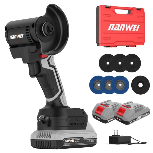 3インチ式ミニグラインダー充電式：砥石サイズ外径76mm×穴径10mm。【マキタ18Vバッテリー対応】18Vシリーズ：BL1860B、BL1850B、BL1850、BL1840、BL1830B、BL1830対応可能です。