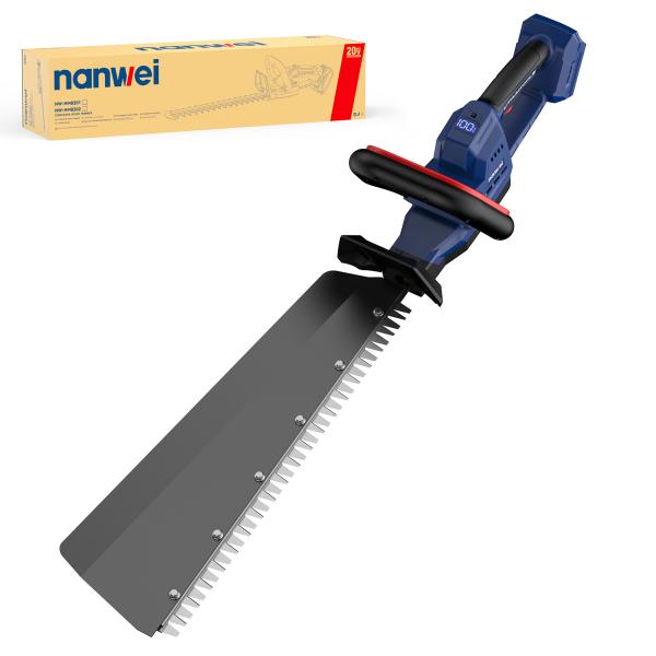 NANWEI ヘッジトリマー充電式 マキタ18Vバッテリー対応可能 有効刈り込み幅500mm 切断径18mm ブラシレスモーター チップレシーバー 【本体のみ】
