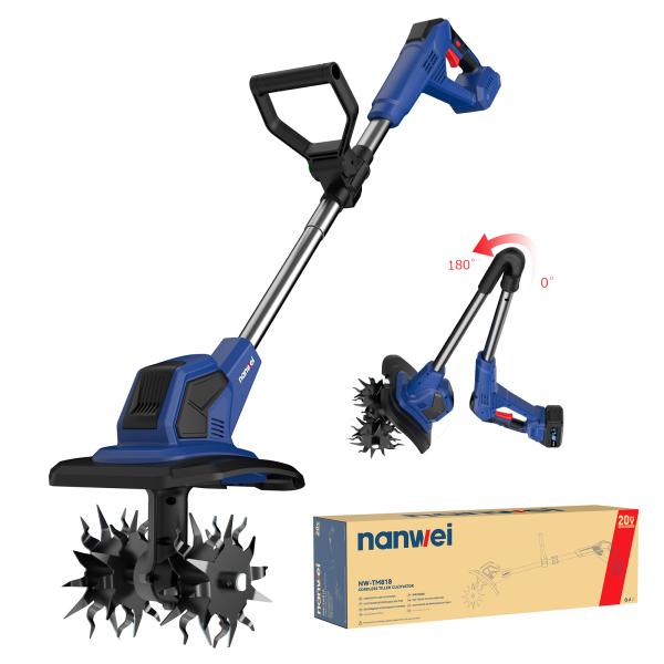 電動耕うん機コードレス充電式耕運機家庭用850W強力ブラシレスモ