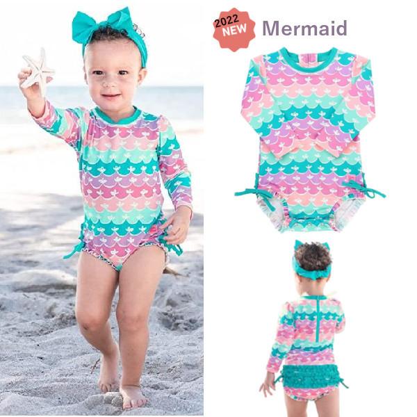ラッフルバッツ 長袖ワンピース水着 ベビー水着 女の子 ラッシュガード 赤ちゃん Rufflebutts One Piece Rash Guard Buyee Buyee 提供一站式最全面最專業現地yahoo Japan拍賣代bid代拍代購服務 Bot Online