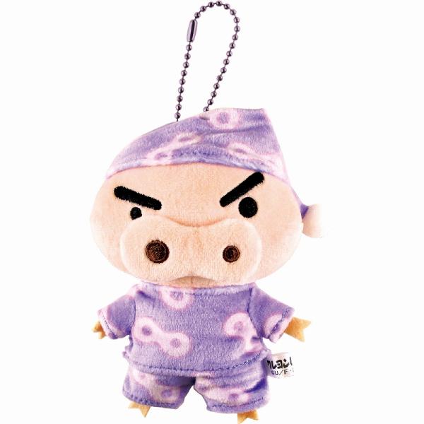 クレヨンしんちゃん キーホルダー ぶりぶりざえもん パジャマ　定形外OK　ヌイグルミ グッズ 通販 キャラクター マスコット ブリブリ ぬいぐるみマスコット　