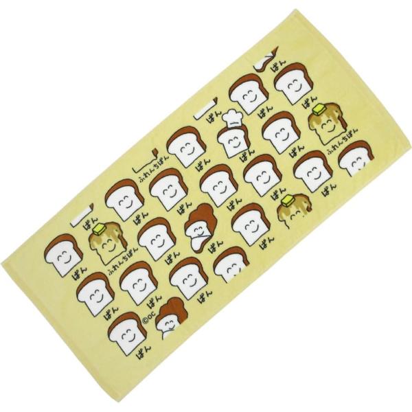 おえかきさん タオル ぱんさん フェイスタオル　メール便なら2枚迄￥240で全国へ　スポーツタオル 運動会 オエカキ グッズ プレゼント 景品 たおる パン