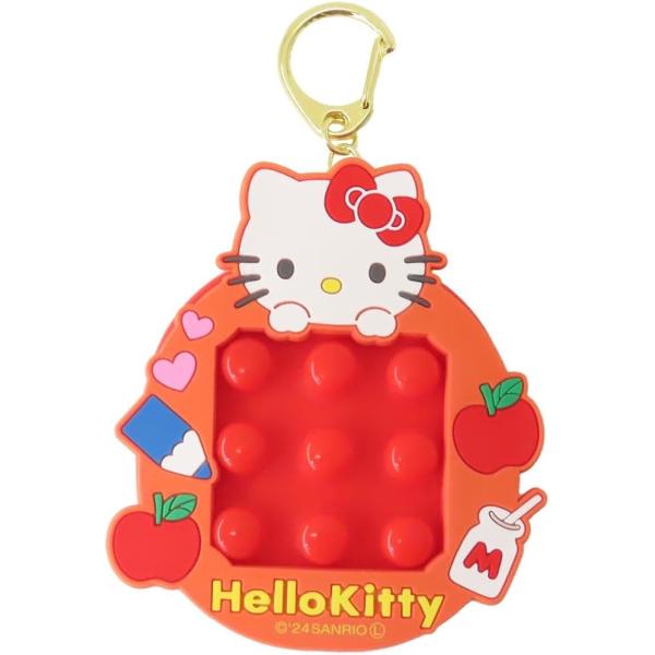 大人気のサンリオゲームシリーズからぷっちぷちが新発売☆彡あのやめられないプッチプチがキーホルダータイプになって新登場☆裏面はボール迷路ゲームとなっており2way仕様♪    サイズ:約W8×D1.2×H12.5cm    重量:約37g  ...