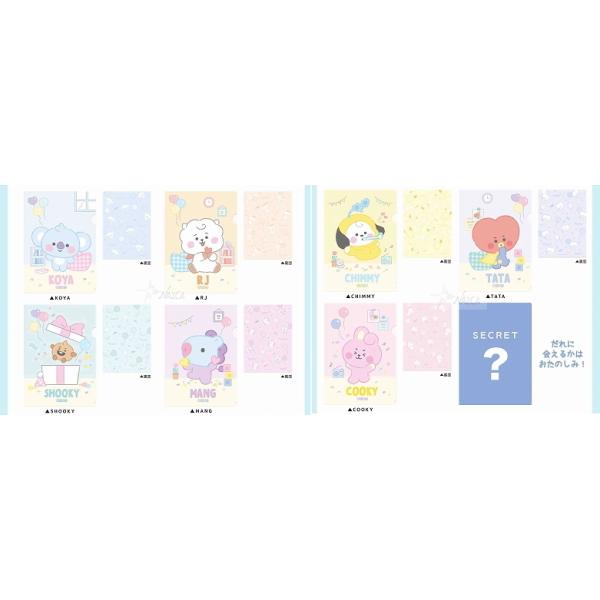 クリアファイル BT21 TATA BT21 TATA ミニクリアファイル - メルカリ