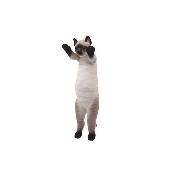 おすわりぬい服　着ぐるみ　ツイードにゃんこ　ねこ　シャム猫　ブラック おすわりぬい服 着ぐるみ ツイードにゃんこ ねこ シャム猫