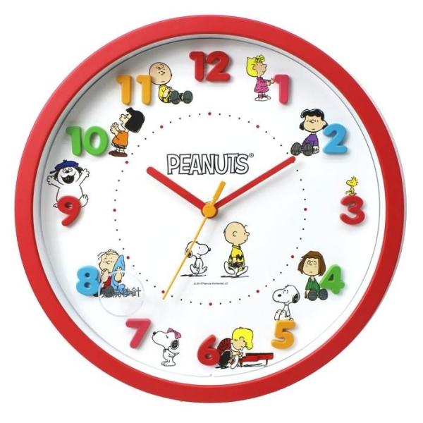 SNOOPY スヌーピー 時計 壁掛け時計 アイコンウォールクロック