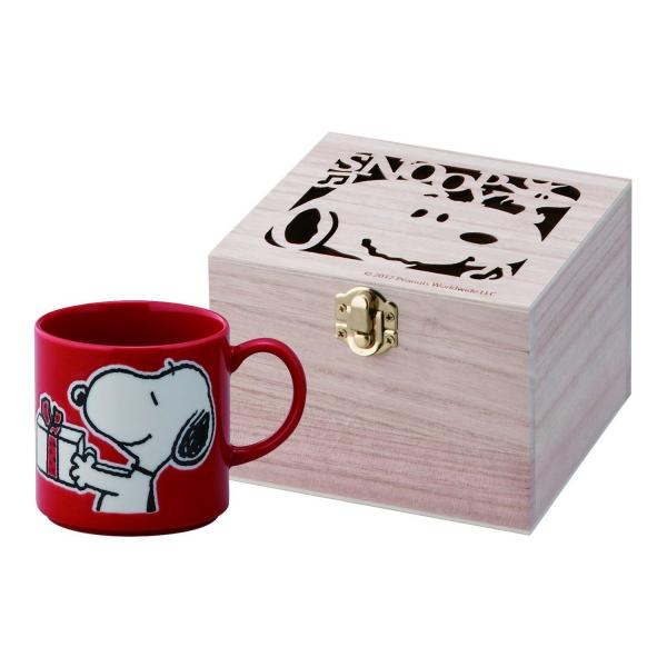 SNOOPY スヌーピー マグカップ マグセット 日本製 木箱入り