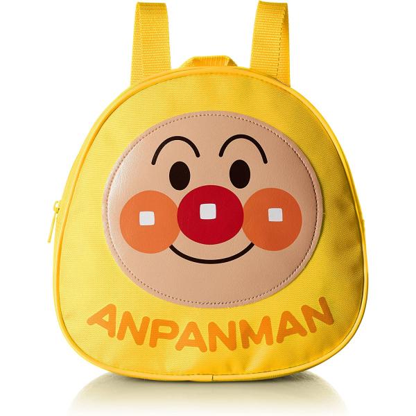 アンパンマン リュック ミニリュック イエロー メール便なら￥240で全国へ 子供に安心日本製 子供用 バッグ おもちゃ 玩具入れ