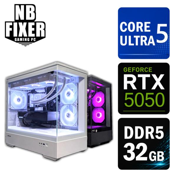 ゲーミングPC Core Ultra 5 225F / RTX5050 / メモリ32GB / SSD 1TB / Windows11 home / ゲーミングパソコン / パソコン / デスクトップPC / 新品 / P30