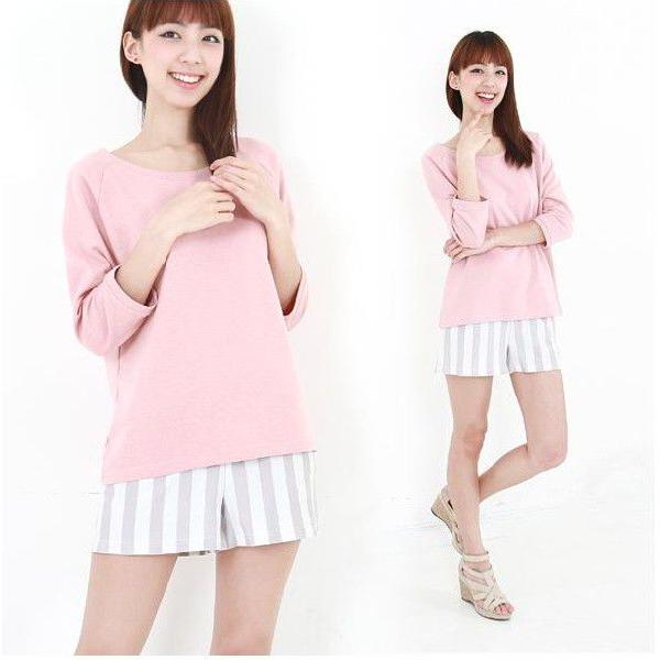 ストライプ ショートパンツ キュロット パンツ ハーフパンツ ルームウェア レディース ヨガウエア Pink ピンク 短パン フィットネスパンツ ヨガウェア Buyee Buyee 日本の通販商品 オークションの代理入札 代理購入