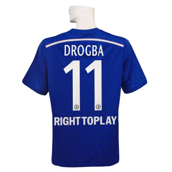 チェルシー ドログバ ユニフォーム(11/12CL決勝刺繍入り) チェルシー ドログバ ユニフォーム(11/12CL決勝刺繍入り) - メルカリ