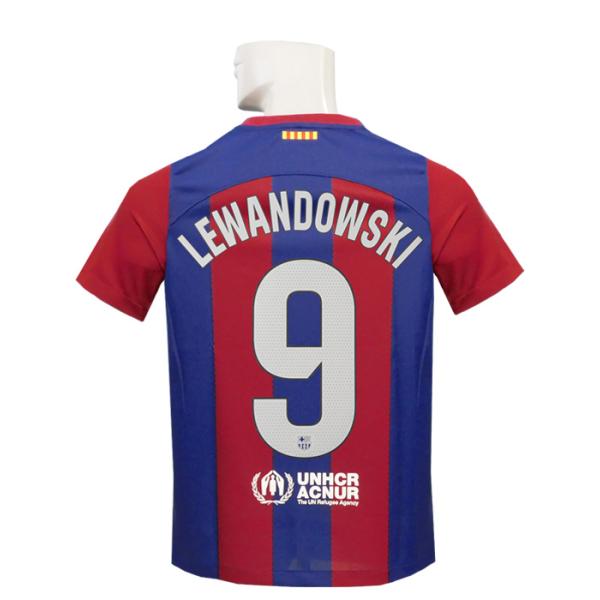 22-23 レヴァンドフスキ　バルセロナ　ナイキ　ホームユニフォーム　正規品 nbs_dx2761-456-lew