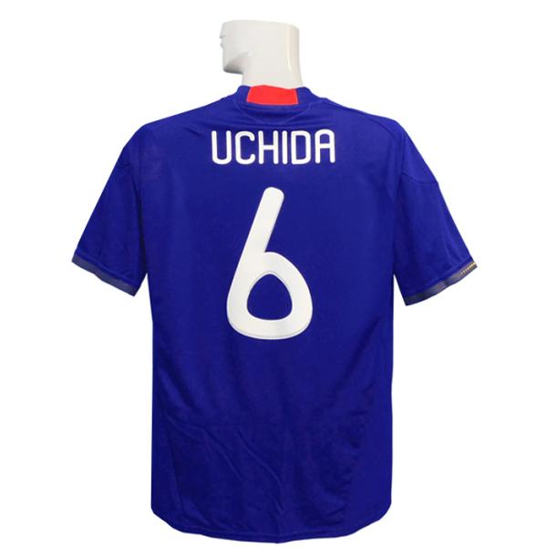 アディダス/10/11日本代表/ホーム/半袖/内田/2010FIFAワールドカップ南アフリカ大会バッジ付/KF925-P67397 adidas（アディダス） ***限定入荷***アディダス/10/11日本代表/ホーム