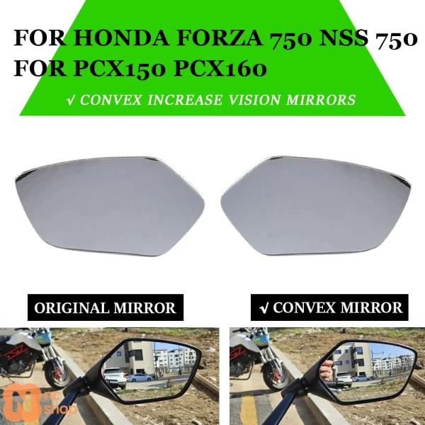 並行輸入品】 バイク用凸面ミラー サイドミラー用視界レンズ ホンダ