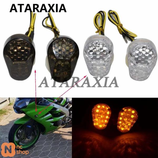 並行輸入品】 バイク用 LEDウィンカーライト フラッシュマウント
