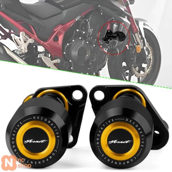 【並行輸入品】 ホンダ CB750 HORNET CB 750 2023 アルミニウムフレームスライダー クラッシュパッド 転倒防止プロテクターガード