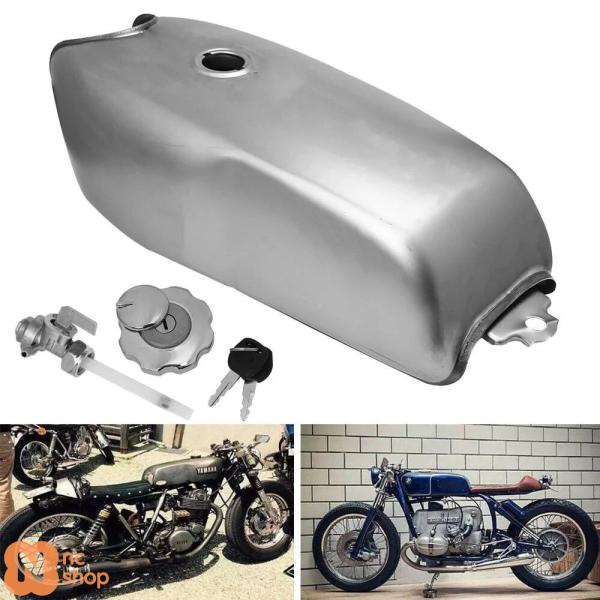 カフェレーサー風スリムタンク 楽天市場】オートバイ 社外品 汎用 Cafe カフェレーサー タンク