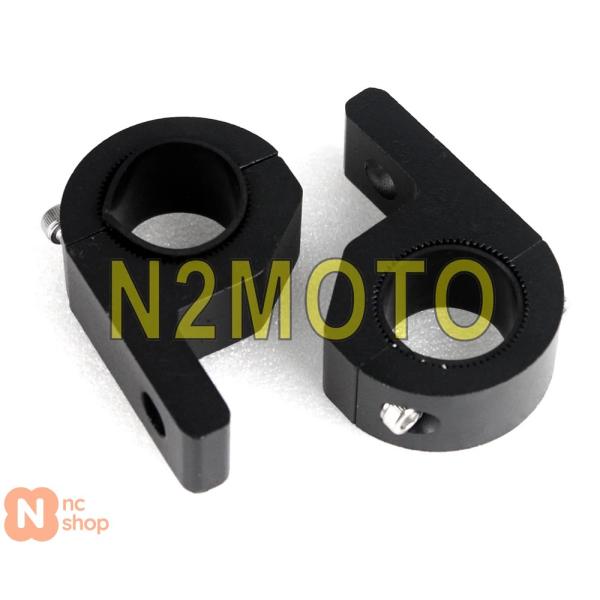 並行輸入品】 アルミニウムバイク用ウィンカーライトブラケット 28MM