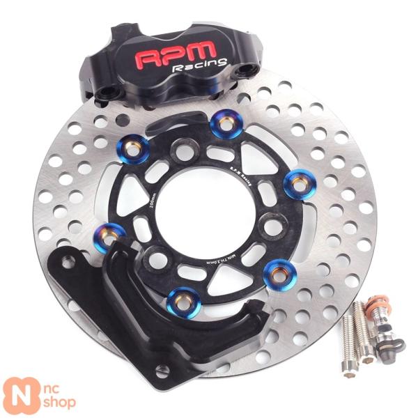 並行輸入品】 バイクモトRPMフロントディスクブレーキキット 82MM