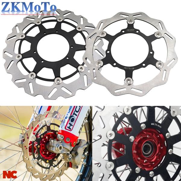並行輸入品 バイク用 260MM フロントフローティングブレーキディスク ホンダ CR125 CR250 2002年 -2007 CRF 250R 450R 250X 450X