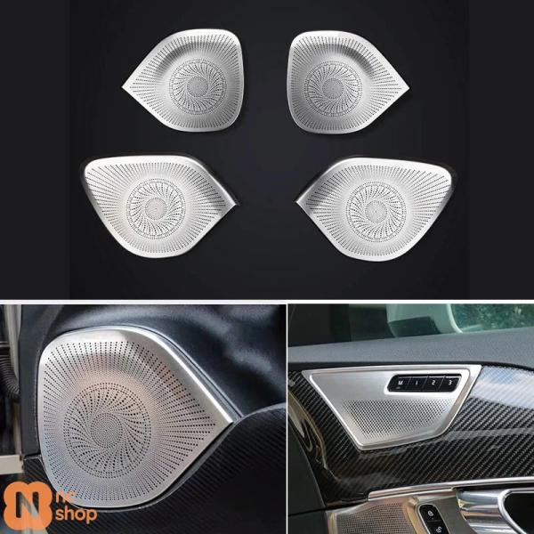 【並行輸入品】 ボルボ XC90 ドア サウンド フード メタル 高ロー 4 ドア スピーカー パネル装飾キット カーアクセサリー 2015年-2023年 20