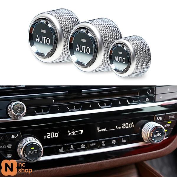 【並行輸入品】 BMW 1-7シリーズF30 F10 X3 X4 X5 X6 X7 Z4 F32 F20用 クリスタルカーエアコンノブ 音量オーディオコントロー
