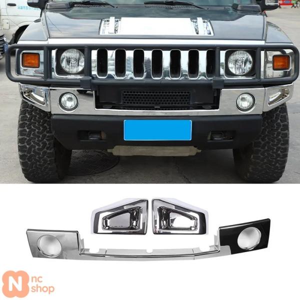 並行輸入品】 ハマー H2用 2003-2009 ABS シルバー フロントバンパー