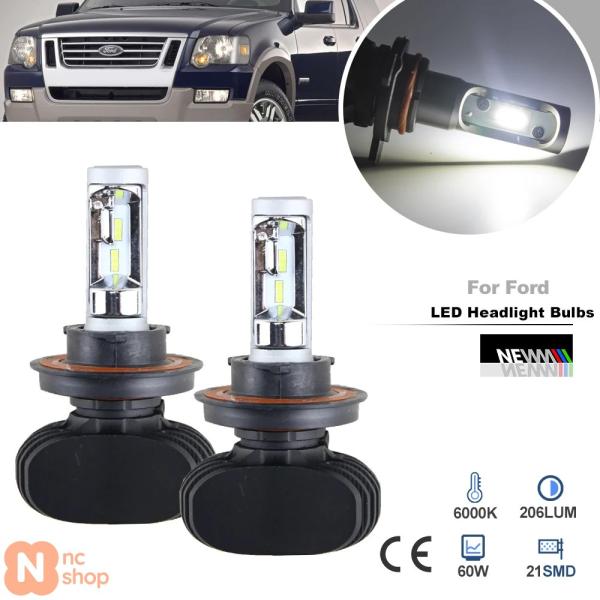 【並行輸入品】フォードエクスプローラー 38991 4X H13 9145 LED ヘッドライトフォグランプコンボバルブキット