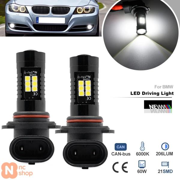 【並行輸入品】LED HB4 9006 P22D フォグランプバルブ BMW 5シリーズ E39 E60 E61 3シリーズ E46 コンバーチブルクーペ E9