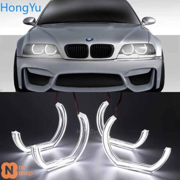 【並行輸入品】DTM スタイル LED エンジェルアイズリング BMW E46 M3 クーペ コンバーチブル 1999-2003 モデルチェンジ前キセノンヘッド
