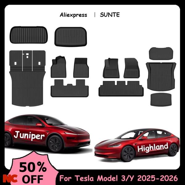 並行輸入品】テスラモデルYジュニパー2026/モデルイ2025 TPEフロア