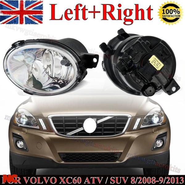 並行輸入品 3079668 30796681 フロントフォグランプ ボルボ XC60 C30 C70 2008-13 クリア バルブ