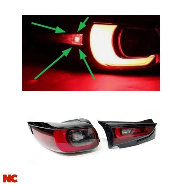 並行輸入品 米国リアフォグランプ CX5 2022-2024 KA0G-51160 テールランプ マツダ CX-5