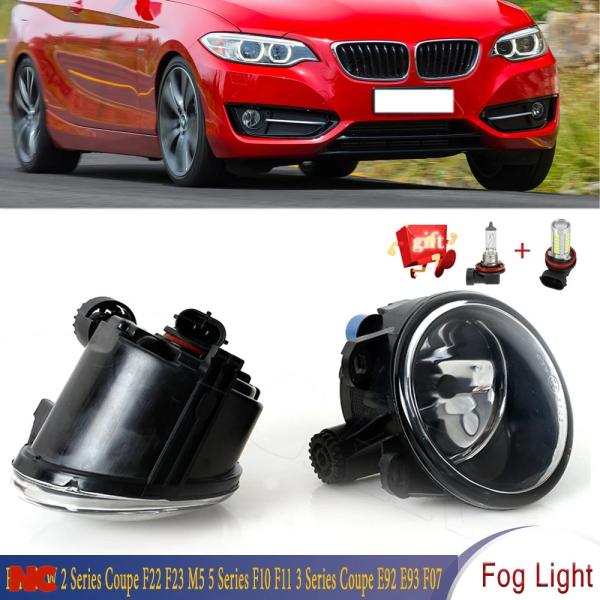 並行輸入品 LED ハロゲン フロントバンパーフォグランプ BMW 2 シリーズクーペ F22 F23 5 シリーズ F10 F11 3 シリーズクーペ E9