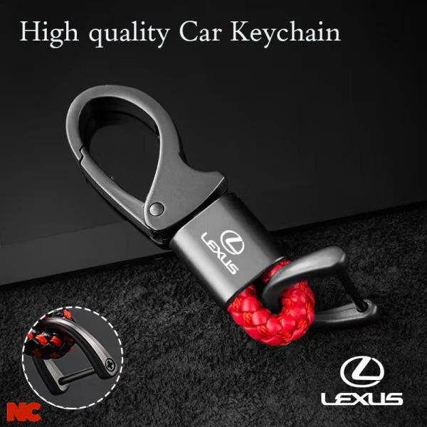 並行輸入品 キーホルダー 手編みキーチェーン アクセサリー レクサス F SPORT ES RX NX LS UX LM LX GX LC RZ IS CT G