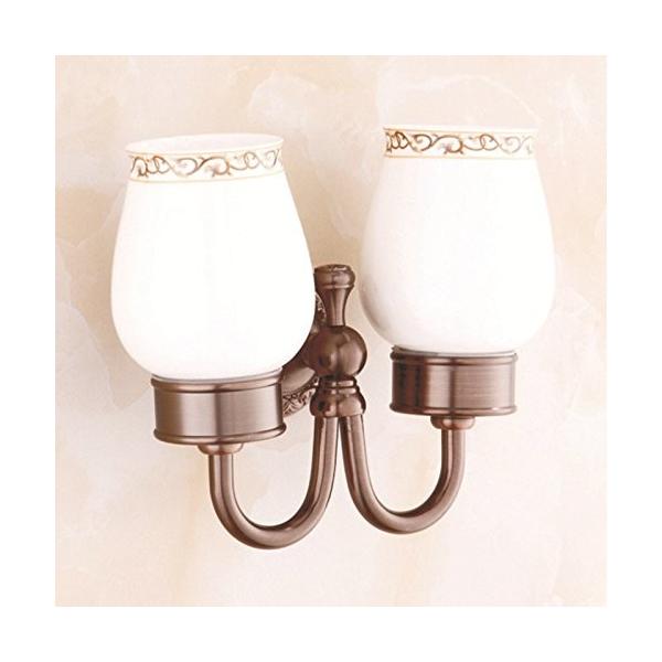 Ne07q569wbt ニアサイドモール 浴室用具 バス 洗面所用品 浴室 石鹸ラック バスルームハードウェアのペンダント浴室専用バスルーム茶色の緑青 タオルラックタオルラックトイレブラシホルダーのスーツ E Ludsuy