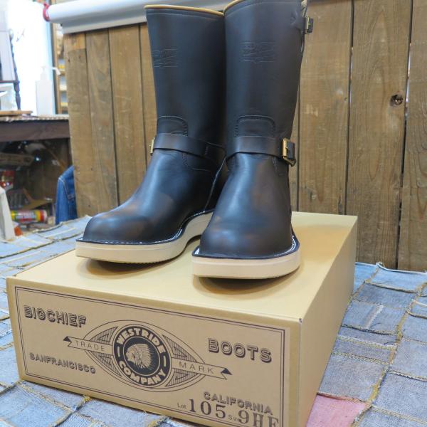 最終価格[美品レア]ウエストライドbigchiefエンジニアブーツ8黒箱付き ウエストライド】 オールウェザー エンジニアブーツ 2021 WEST RIDE