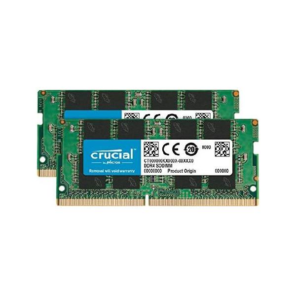 Crucial 16GB DDR4 2666 メモリー × 2枚セット 32GB Crucial 32GB Kit (16GB x 2) DDR4 2666 MT/s (PC4-21300) UDIMM