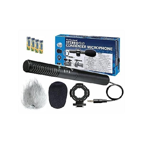 Synergy Digital External Microphone Compatible with Sony Alpha a7 III Mirrorless Digital Camera, XM-CS Condenser Stereo XY Microphone送料無料 並行輸入