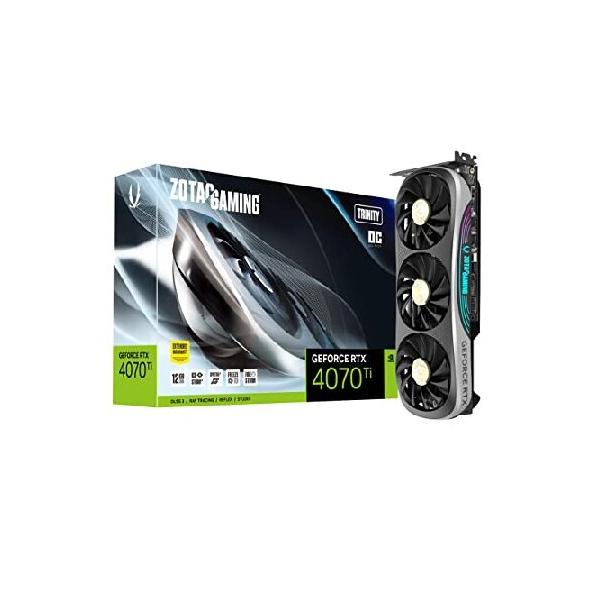 ZOTAC (ゾタック) Gaming GeForce RTX 4070 Ti Trinity OC DLSS 3 12GB