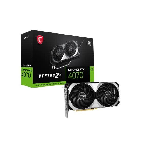 MSI GeForce RTX 4070 VENTUS 2X 12G OC グラフィックスボード MSI GeForce RTX 4070 VENTUS 2X 12G OC グラフィックスボード