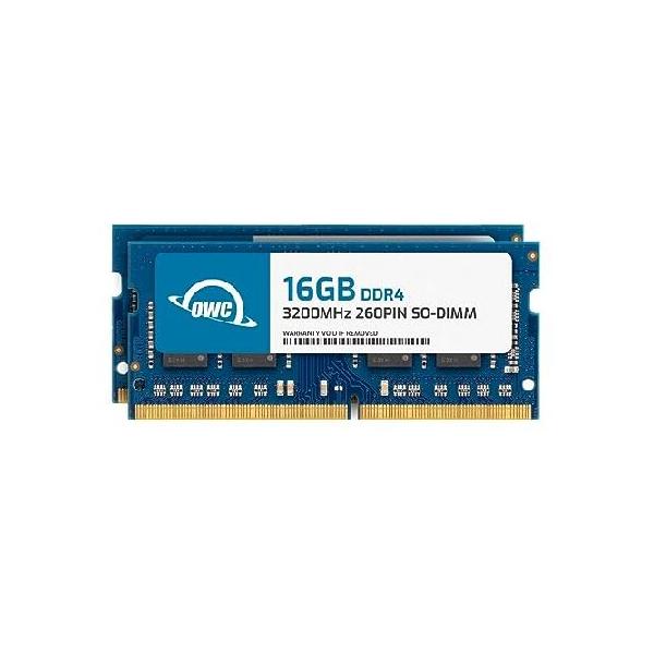 OWC 32GB (2x16GB) DDR4 3200 PC4-25600 CL22 2Rx8 260ピン 1.2V