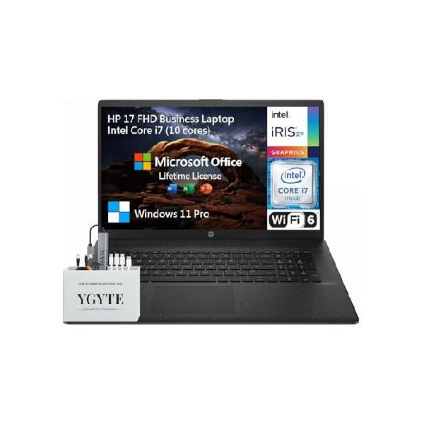 HP 17 ノートパソコン 17.3インチ FHD ビジネス Intel Core i7 (10コア